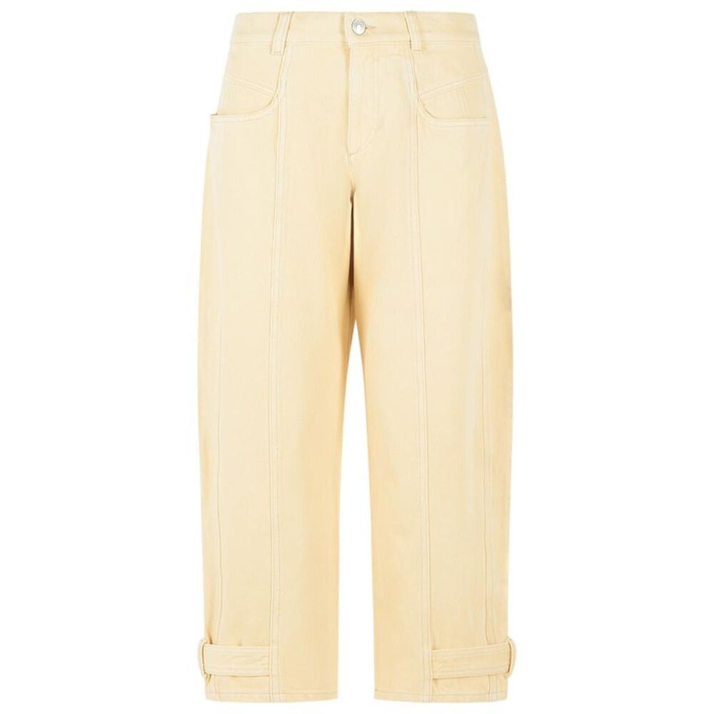 Isabel Marant 'Leja' Beige Cotton Jeans Women